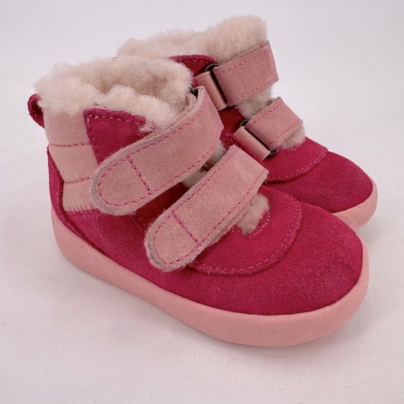 Ugg Baby Toddler Pink Boots 2 3 - Picture 1 of 6